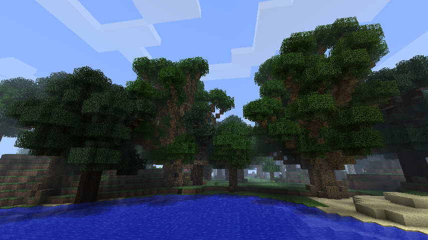 Новые деревья для minecraft